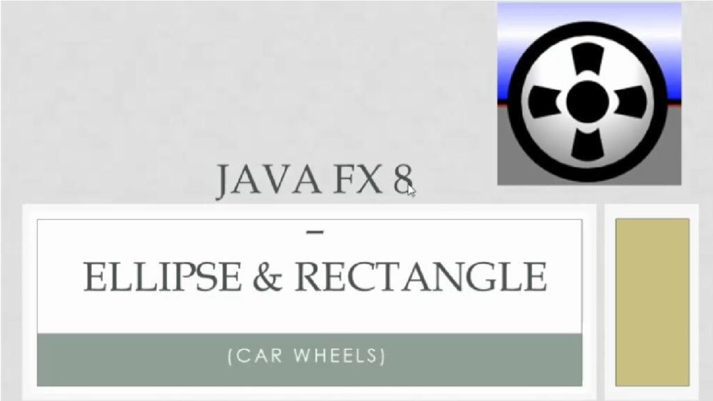 JavaFX 8 Tutorial - Ellipse and Rectangle #5