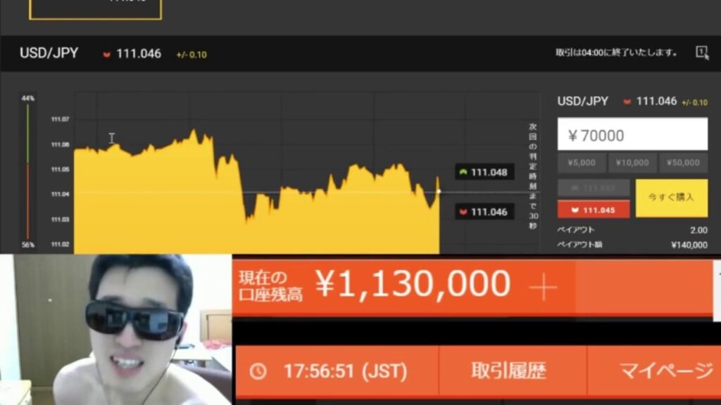 【FX/BO芸人】100万負け&絶叫ロスカット集