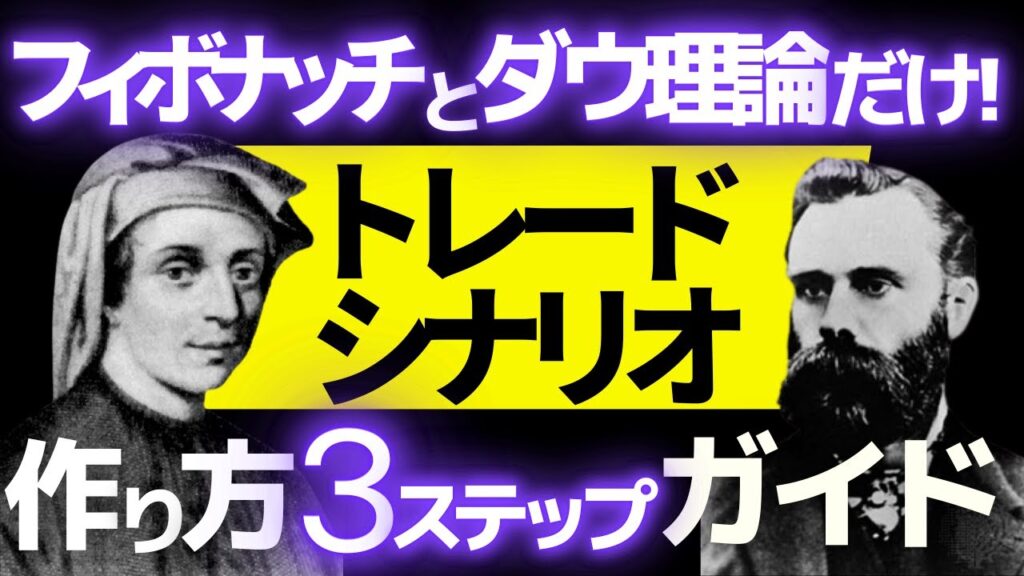 【超簡単】フィボナッチとダウ理論だけを使ったトレードシナリオの作り方