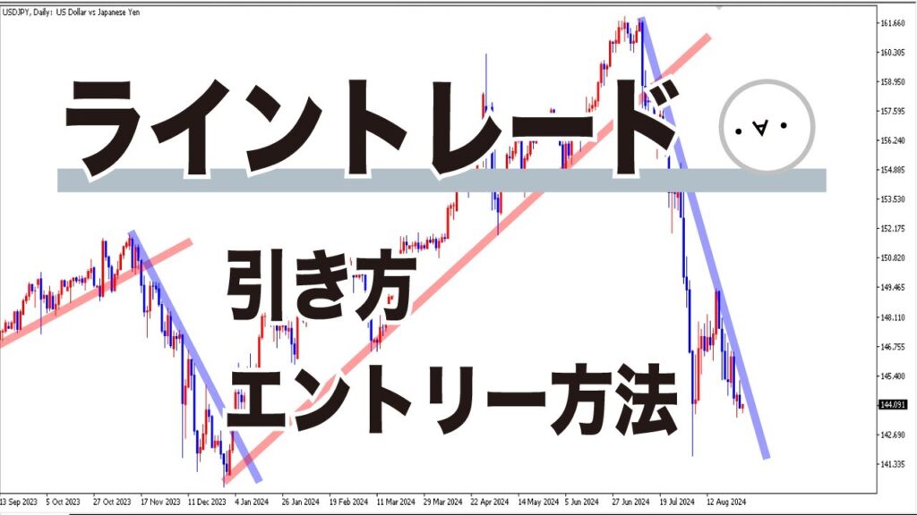 シンプルイズベスト手法!ライントレードを極めていこう
