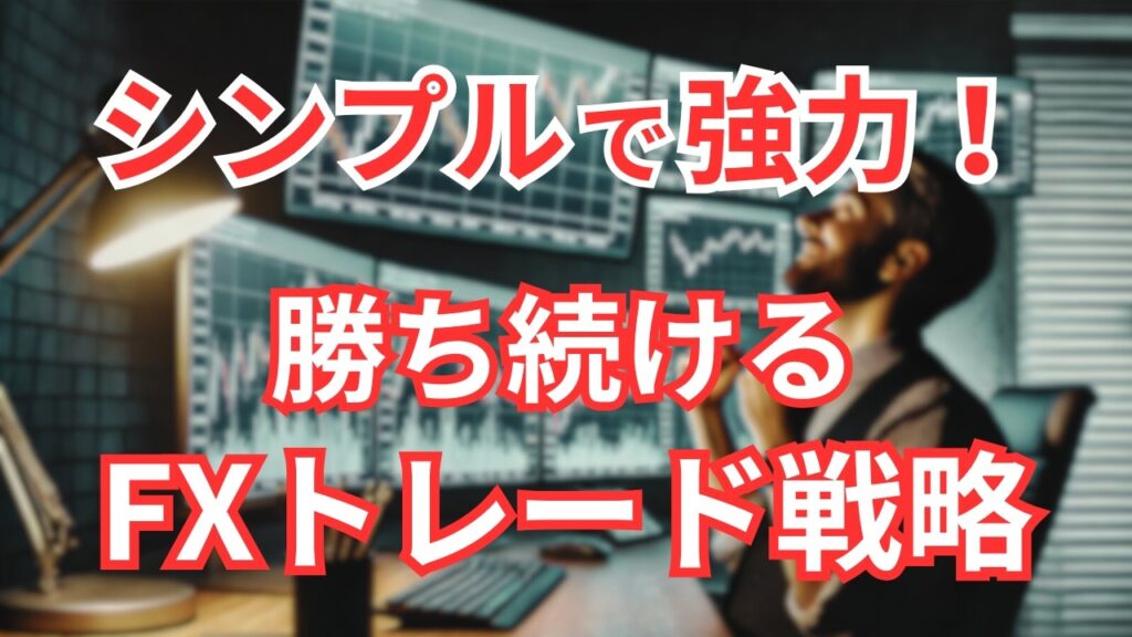 シンプルで強力！FXのチャート分析と戦略の立て方を徹底解説