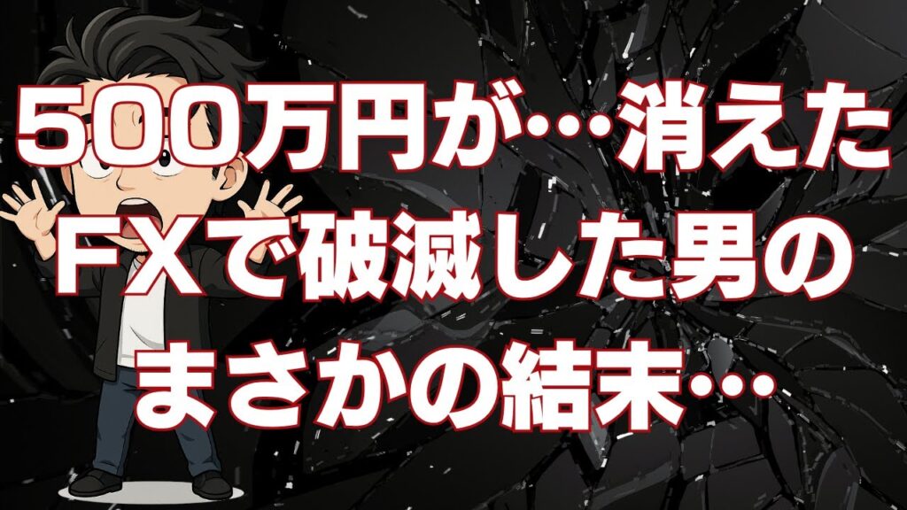 FXで500万円溶かした男の末路【実話】