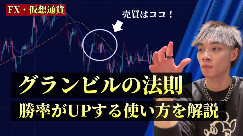 【勝率＆再現性UP】　グランビルの法則の売買ポイントを解説！