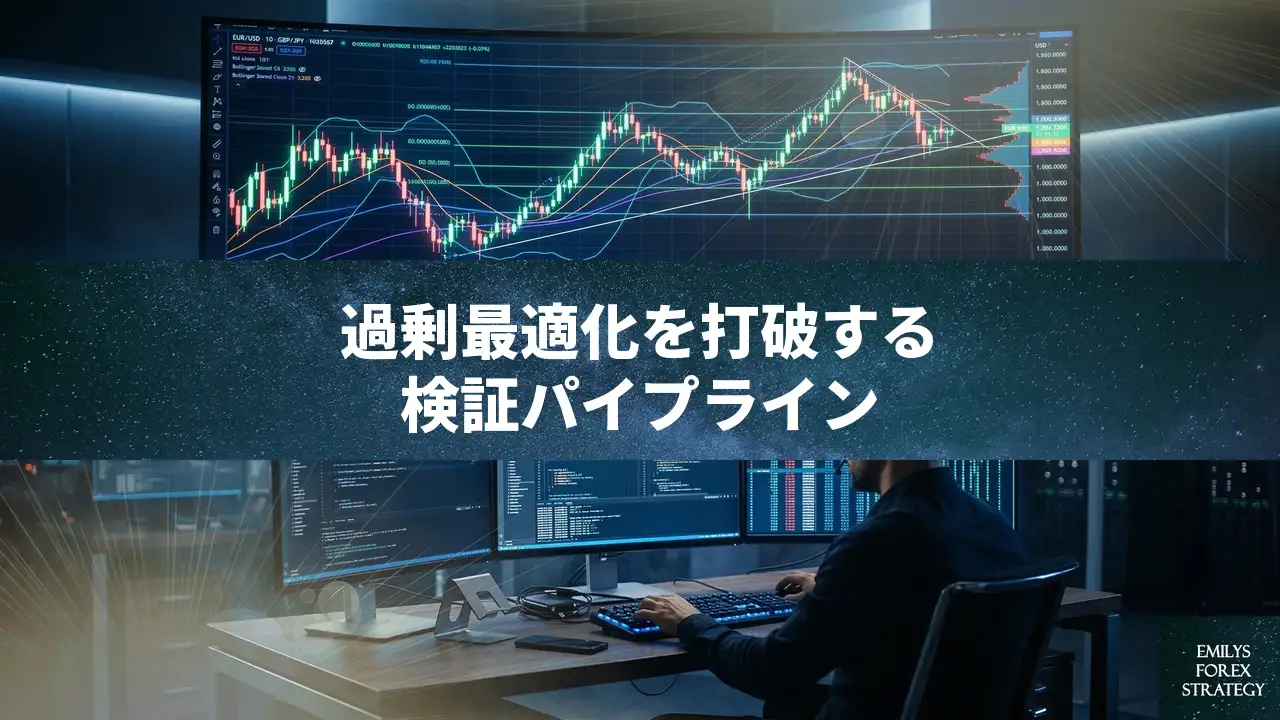 FXバックテストの罠を防ぐ「統合バリデーション・パイプライン」の構築ガイド