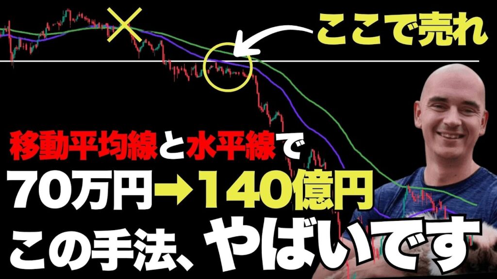 移動平均線で稼ぎたい人、この動画1本で全て教えます。