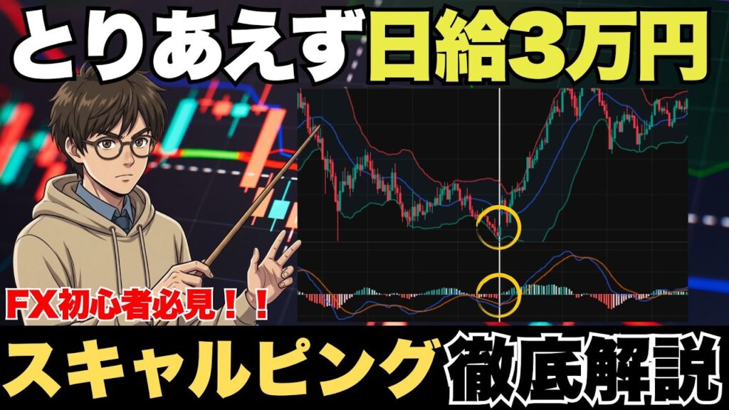 【日給3万】FX初心者がスキャルピングで稼ぐ5つの習慣がコチラ